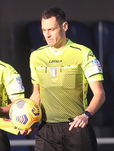 ATALANTA-FIORENTINA 13-12-2020  arbitro   MAURIZIO MARIANI. SILPRESS